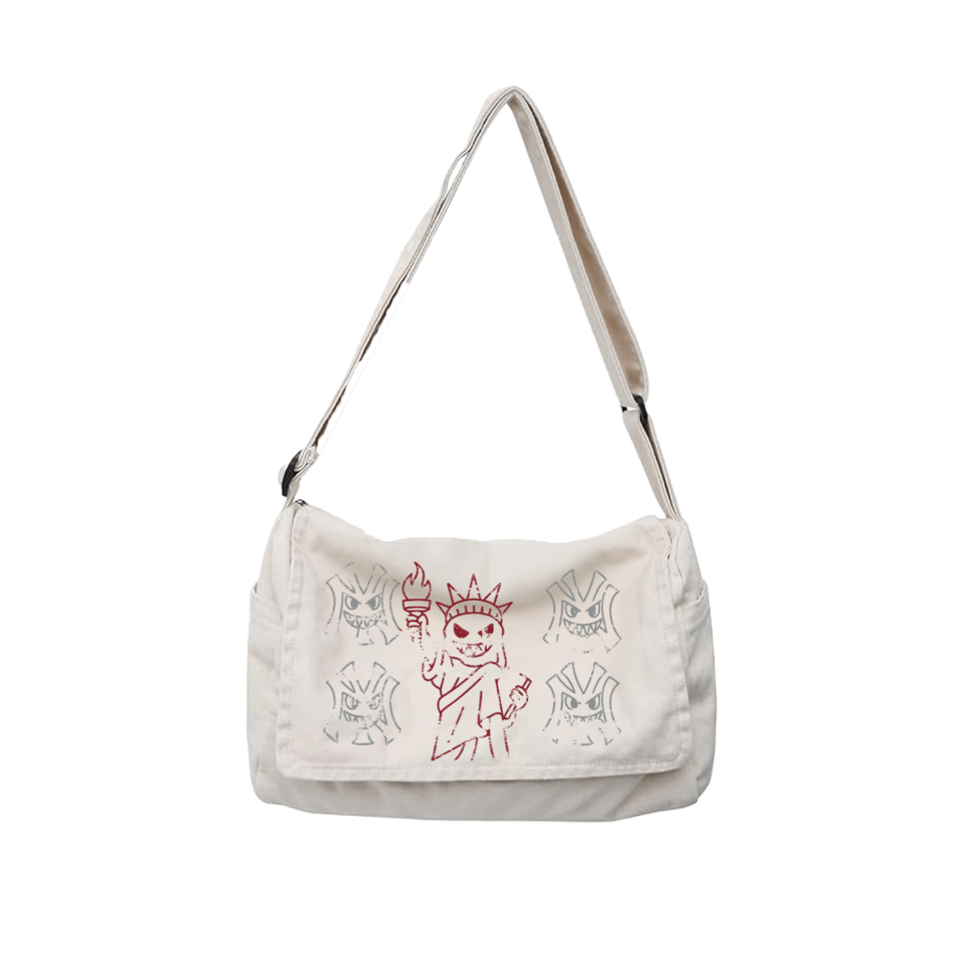 WHITE NY TOTE