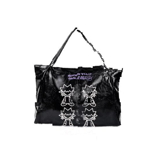 " BAGS THAT SMILE BACK " LEATHER BAG
