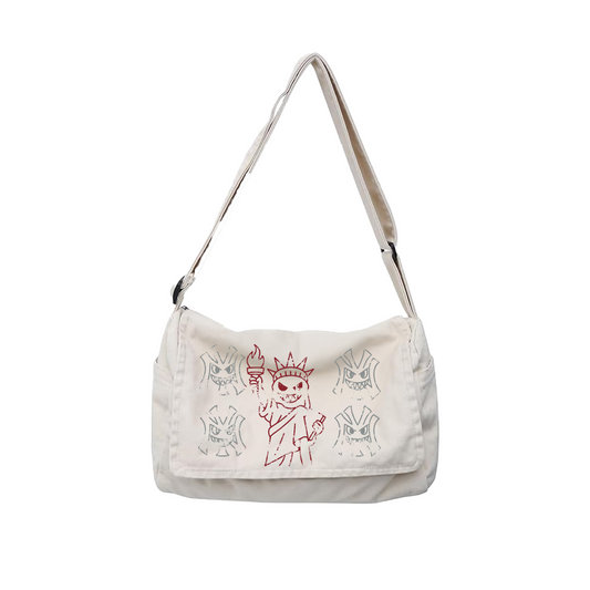 WHITE NY TOTE