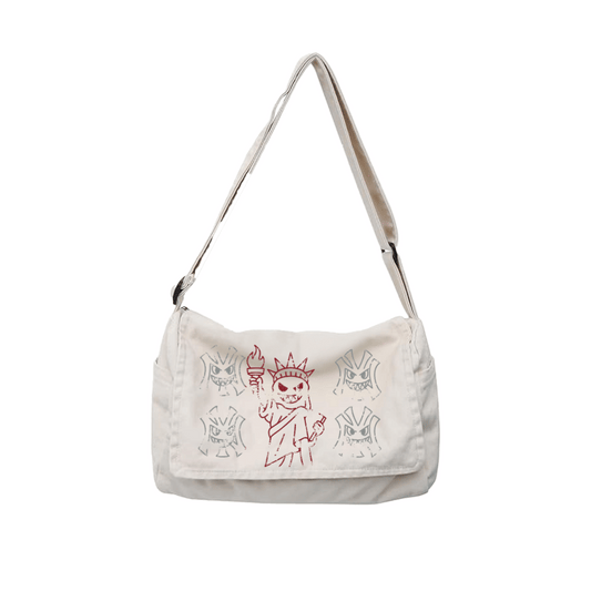 WHITE NY TOTE